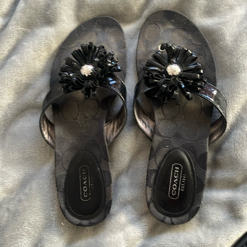Coach sandals